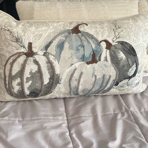 Pumpkin home decor pillow